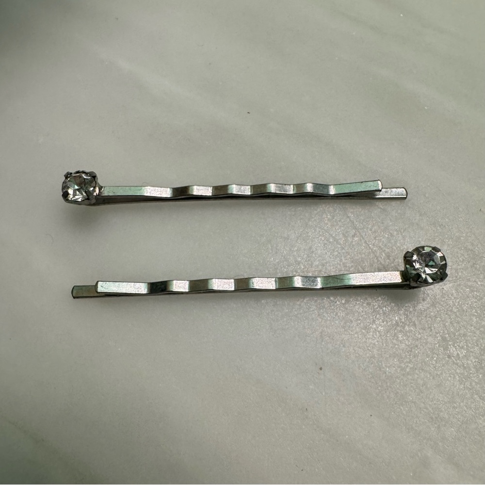Hair Pins with Rhinestone - Free with Purchase